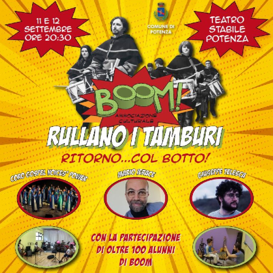 locandina rullano i tamburi