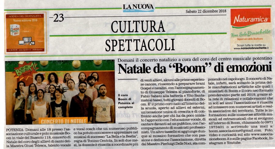 Natale da &quot;Boom&quot; di emozioni