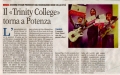 Il Trinity college torna a Potenza